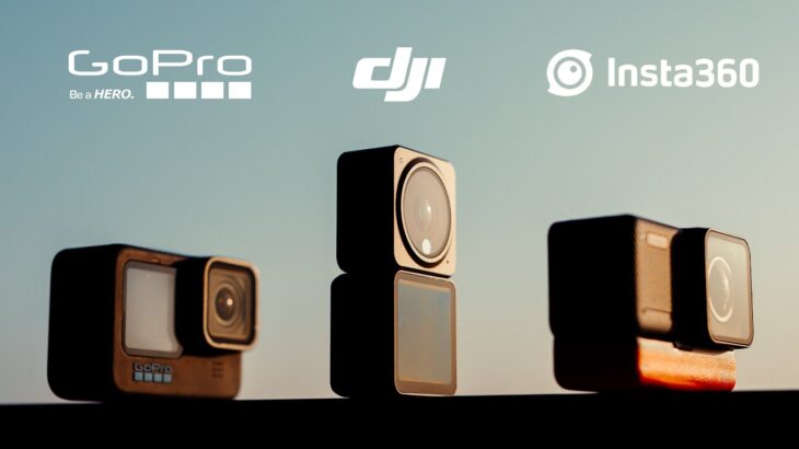 【徹底比較】最新版プロがオススメするベストアクションカメラとは！？GoPro HERO 10 Black / DJI Action2 / Insta360 ONE RS