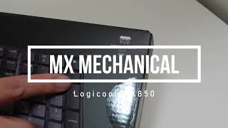 ロジクール MX MECHANICAL（KX850）レビュー！シリーズ初のメカニカルキーボード