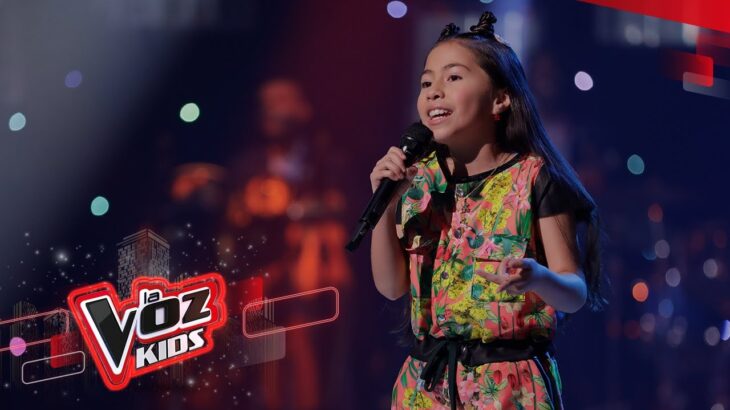 Antonia canta ‘Dos oruguitas’ | La Voz Kids Colombia 2022