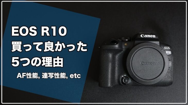 【Canon R10】買って良かった！１ヶ月レビュー