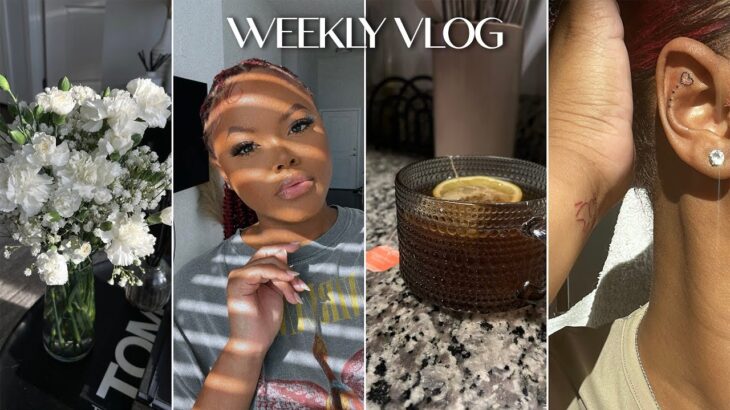 VLOG: So chaotic! Grocery Haul, Sunday Reset, New Tats, Family Time, PR Gifts+ More #SunnyDaze 95