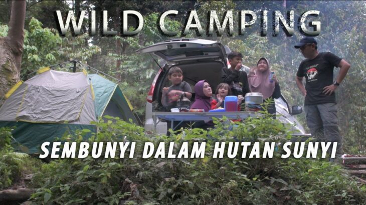 Camping Exclusive, Wild Family Camping, Sembunyi Dalam Hutan Sunyi dengan Air Sungai yang Jernih