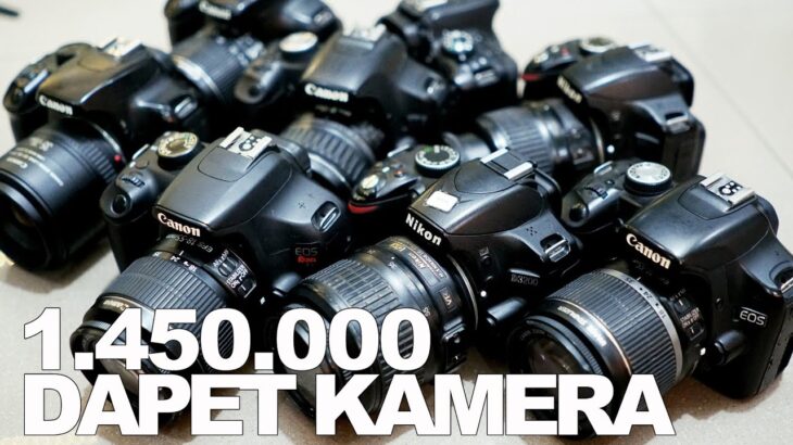 Kamera Murah Harga 1 Jutaan Di bawah 2 Juta Udah dapet Camera DSLR 2022