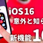 【iOS16】あまり知られていないけど地味に便利な新機能10選