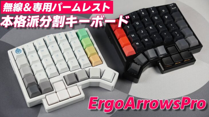 【本格派分割キーボード】ErgoArrowsPro レビュー | ErgoArrowsPro : Custom Mechanical Keyboard Review
