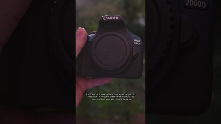 Is the Canon 2000D a Rebel Series Camera?