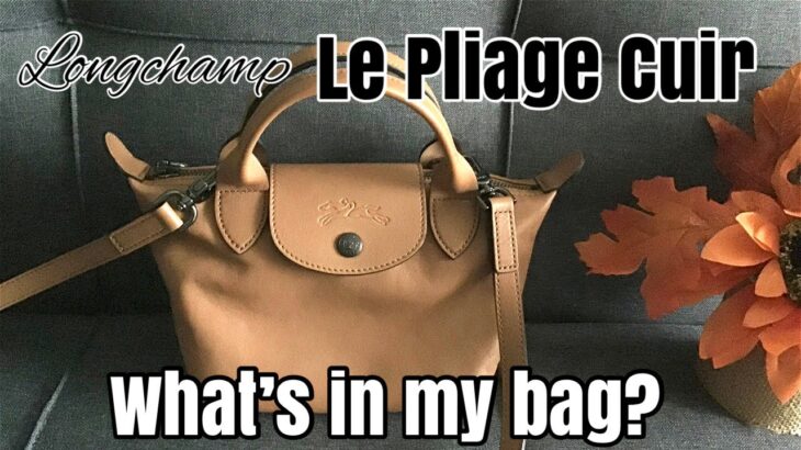 ロンシャン ルプリアージュ キュイールXS – バッグの中身 Longchamp Le Pliage Cuir XS – What’s in my bag?