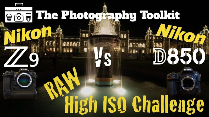 Z9 vs D850 RAW image High ISO Challenge