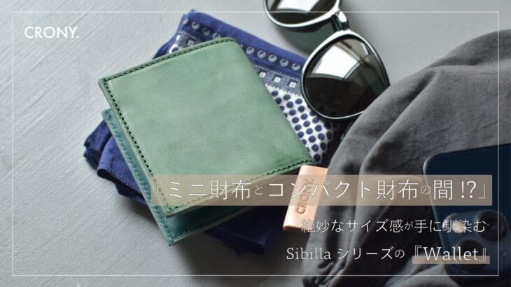 【誰にでも扱いやすい】コンパクトなのに意外と入る、手の平サイズの小さな二つ折り財布です。