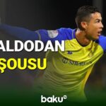 Kriştiano Ronaldodan möhtəşəm qol şousu – BAKU TV