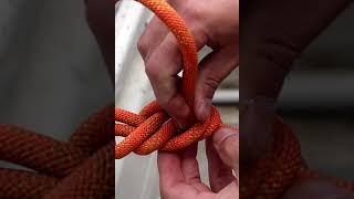 ロープワーク 緩まないよう安全にロープを結ぶ方法【8の字結び】