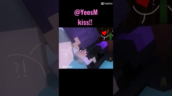#YeosM @YeosM Minecraft Animation story boy love ( omg kiss pur x Bay ) 😭😭😭😭🙏🙏🙏🙏