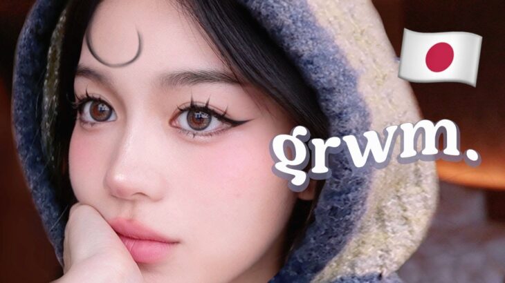 Anime Eyes Makeup (=̴̶̷̤̄ ₃ =̴̶̷̤̄)♡ #GRWM in Tokyo!