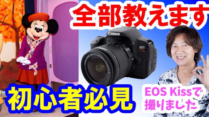 プロが教える有料級撮影テク／EOSKissでキャラを圧倒的にキレイに撮る方法（東京ディズニーランド／ミニーのスタイルスタジオ編）