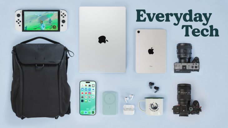 My Everyday Carry Tech Bag | EDC 2023