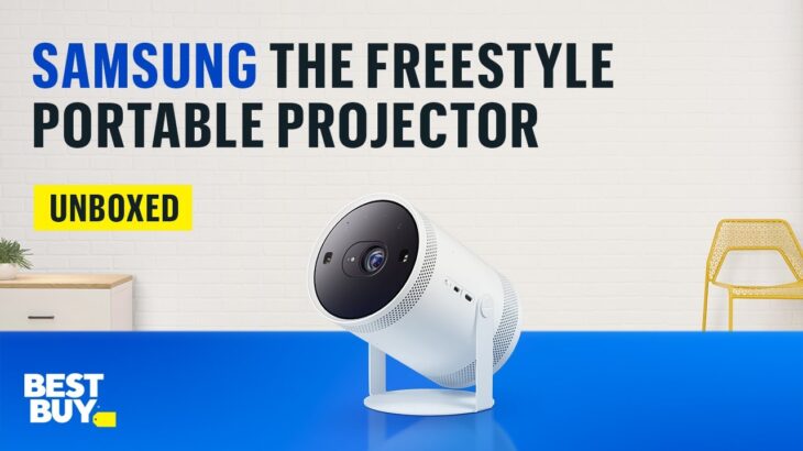 Samsung—The Freestyle Smart Portable Projector—From Best Buy
